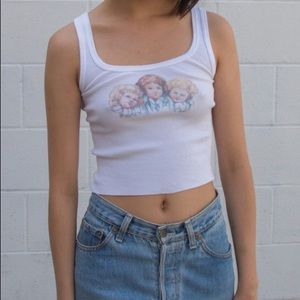 Brandy Melville Three Angels Tank